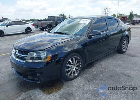 2014 Dodge Avenger Se from USA, damaged, VIN 1C3CDZAB2EN148994